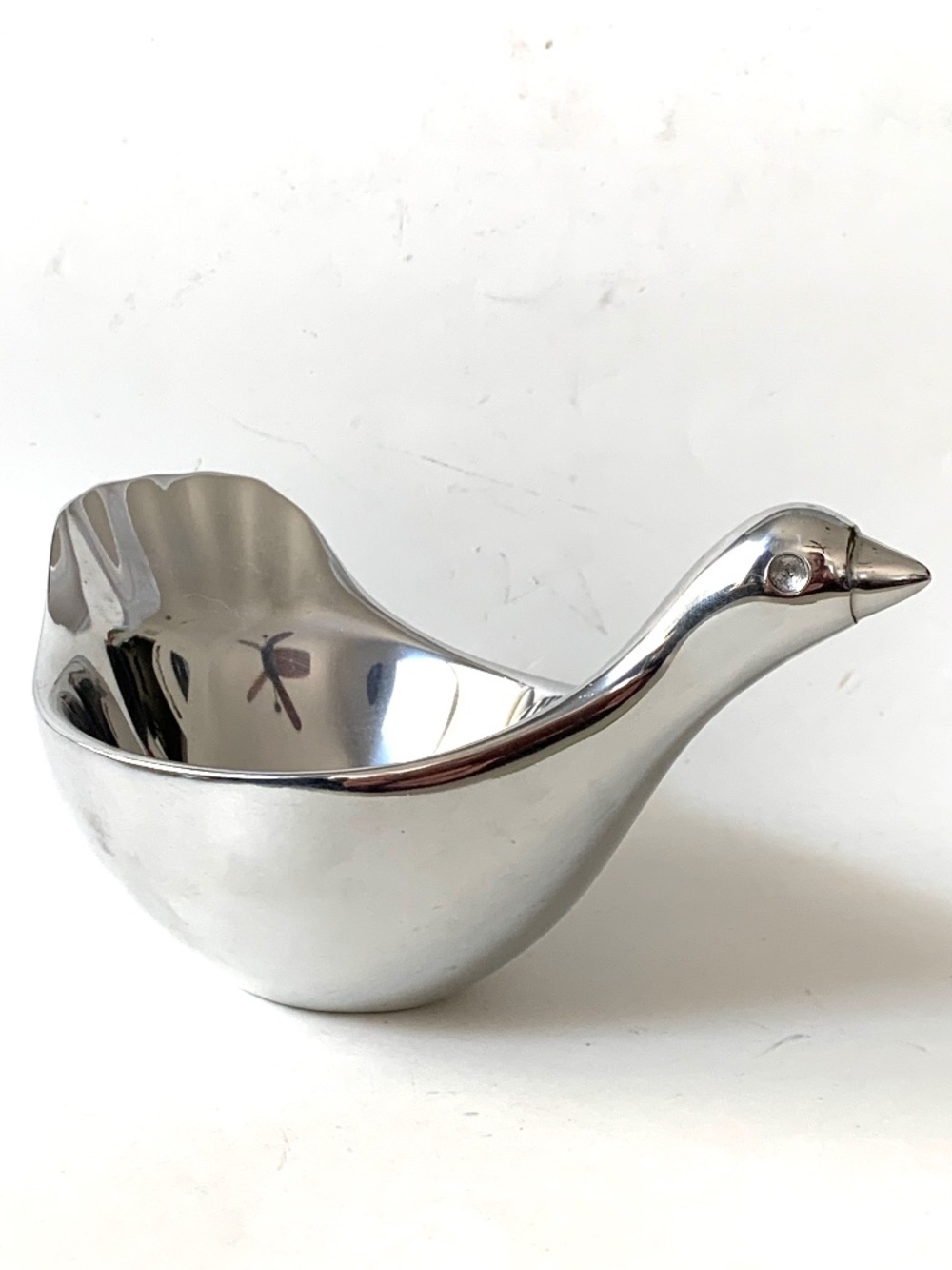 Nambe Duck Bird Dove Dish Bowl